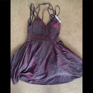 Sequin Hearts Glitter Dress